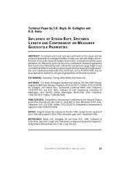 Technical Paper by SR Boyle, M. Gallagher and - IGS - International ...