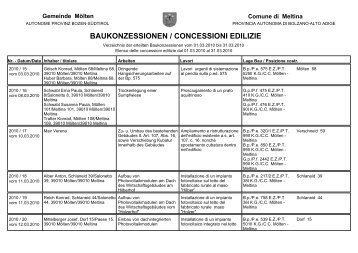 Concessioni edilizie 03/2010 (8 KB) - .PDF