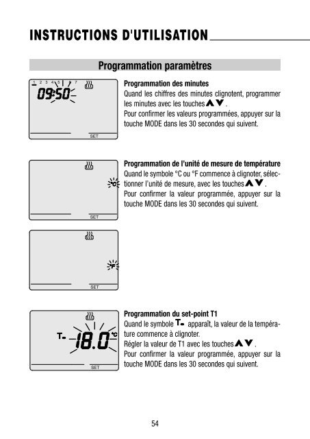 CRONOTERMOSTATO A RELÈ DA INCASSO - Gewiss