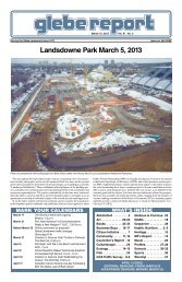 March 15, 2013 - Glebe Report