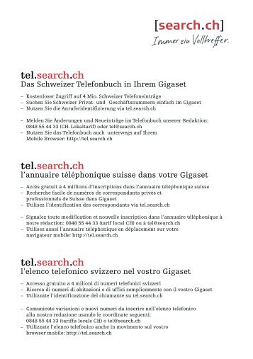 tel.search.ch tel.search.ch tel.search.ch - Telefone