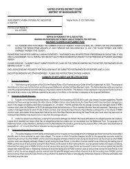 summary of settlement and related matters - Gilardi & Co, LLC