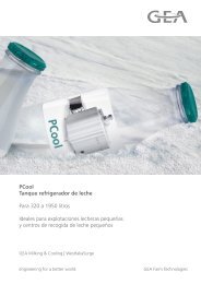 PCool Tanque refrigerador de leche Para 320 a 1950 litros Ideales ...