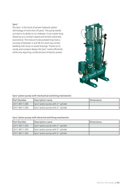 Product range for perf... - GEA Farm Technologies