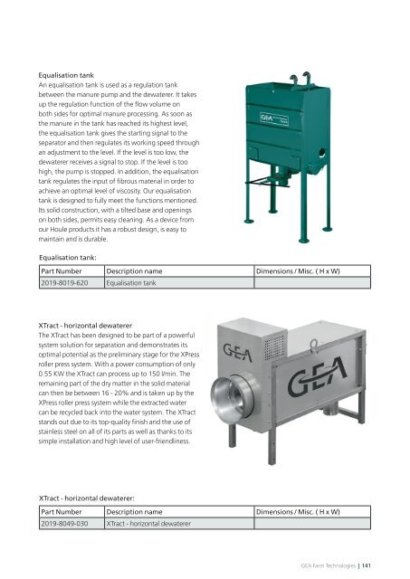 Product range for perf... - GEA Farm Technologies