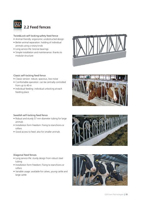 Product range for perf... - GEA Farm Technologies