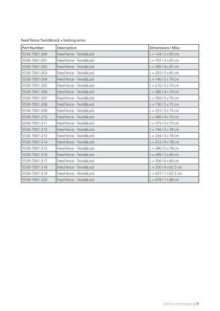 Product range for perf... - GEA Farm Technologies