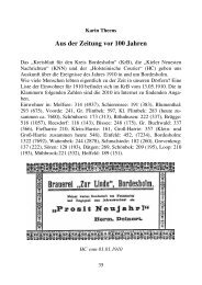 Aus der Zeitung vor 100 Jahren - Geschichtsverein für das ...