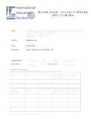 Global Information Assurance Certification (GIAC) Application