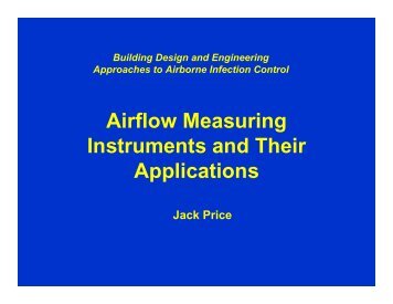 Airflow Measuring Instruments and Their Applications - GHDonline