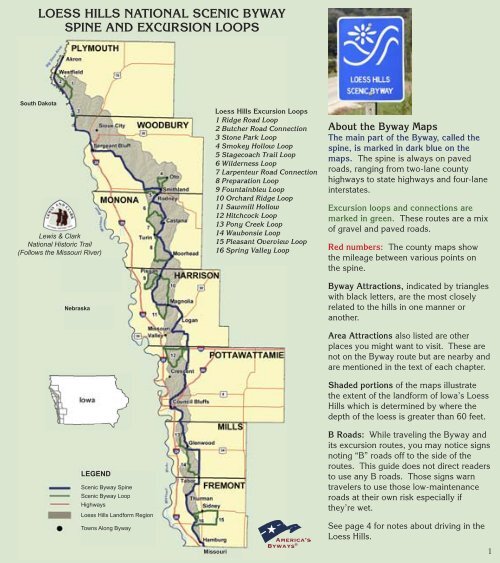 Loess Hills National Scenic Byway - Sergeant Bluff Trailhead, Sergeant  Bluff, Iowa