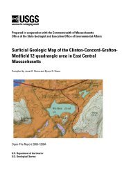 Surficial Geologic Map of the Clinton-Concord-Grafton- Medfield 12 ...