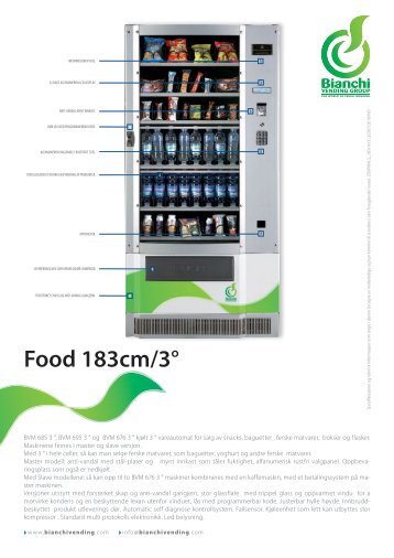 Food 183cm/3° - Bianchi