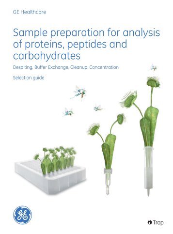 [PDF] Sample preparation for analysis of protein, peptides and ...