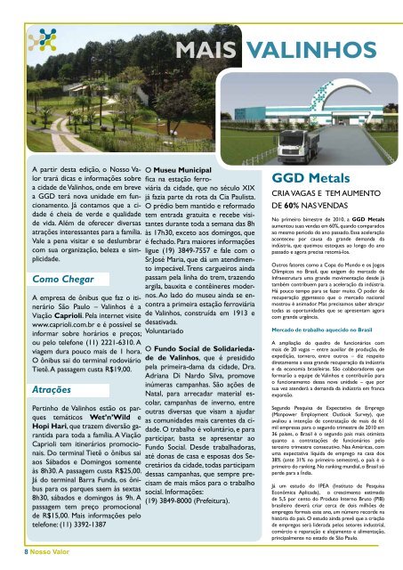 Nos dias 29, 30 e 31 de janeiro, o Hotel Cordiale ... - GGD METALS