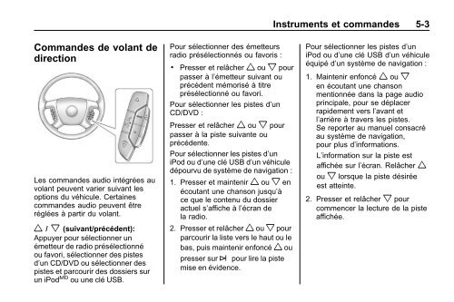 avertissement - GM Canada