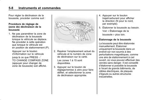 avertissement - GM Canada