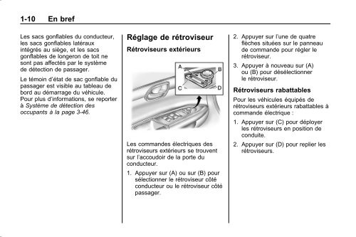 avertissement - GM Canada