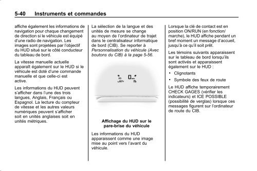 avertissement - GM Canada