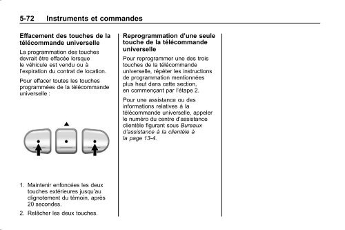 avertissement - GM Canada