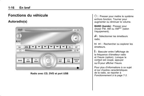 avertissement - GM Canada