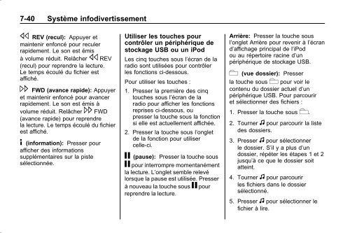 avertissement - GM Canada