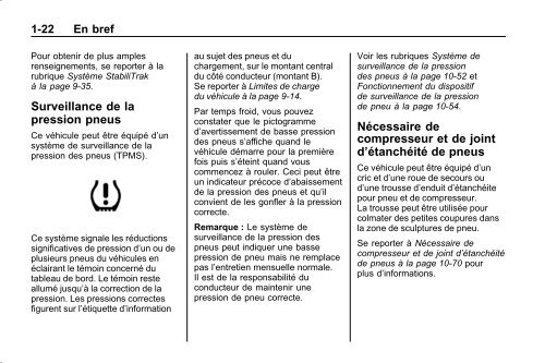 avertissement - GM Canada