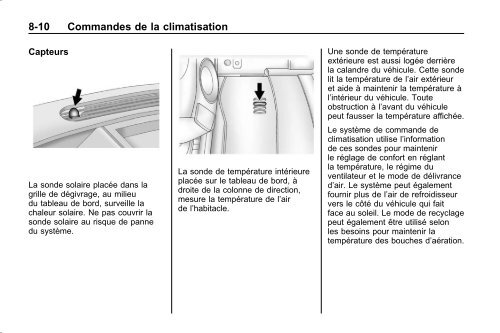 avertissement - GM Canada