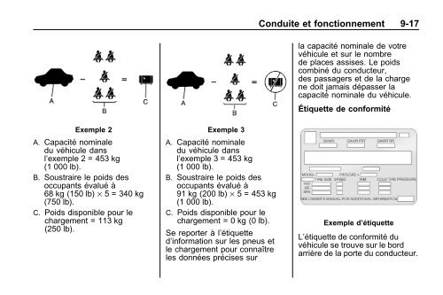 avertissement - GM Canada