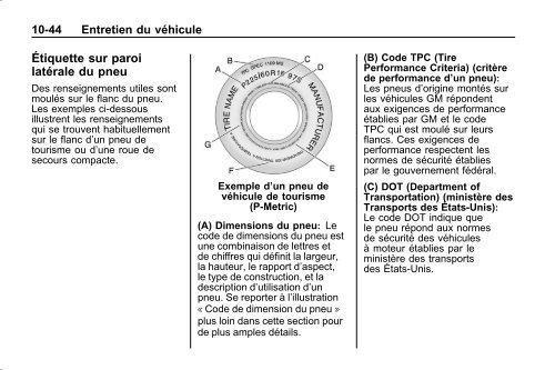 avertissement - GM Canada