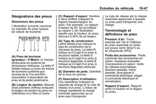 avertissement - GM Canada