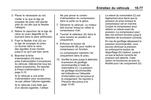 avertissement - GM Canada