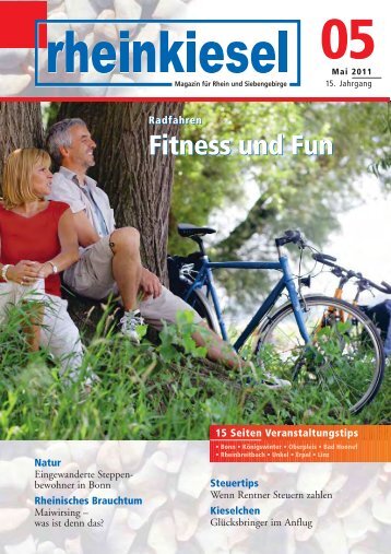 Radfahren Fitness und Fun Radfahren Fitness und ... - Rheinkiesel