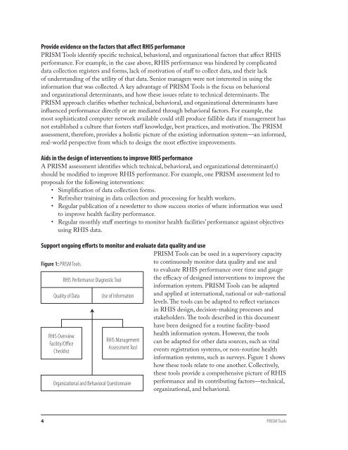 PRISM_DescriptionOfTools.pdf - GHDonline