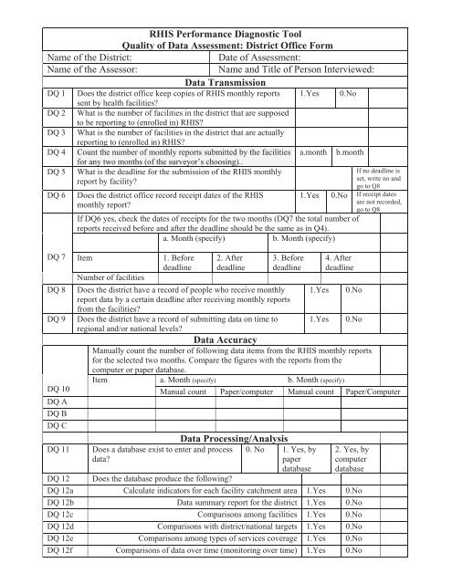 PRISM_DescriptionOfTools.pdf - GHDonline