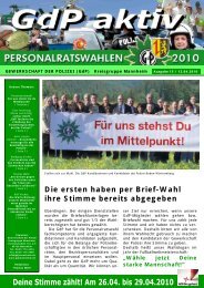 Publisher GdP aktiv 2010-04-12 - GdP Mannheim