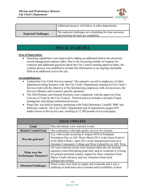 preliminary fy 2011-12 city of glendale, az annual budget book