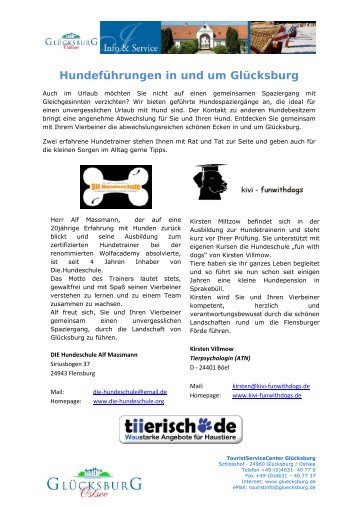 Informationen als PDF downloaden - Glücksburg
