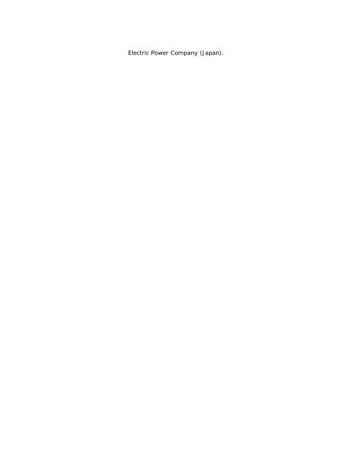 June 2005 PDF - 2 pages - 20 K - Global Sustainable Electricity ...