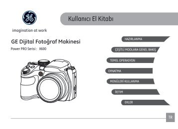 Kullanıcı El Kitabı - General Imaging