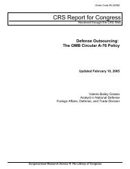 The OMB Circular A-76 Policy - GlobalSecurity.org