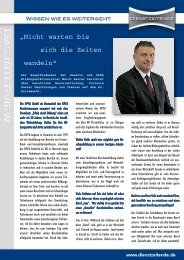 DZE - Das Interview DPFA - Dienstzeitende