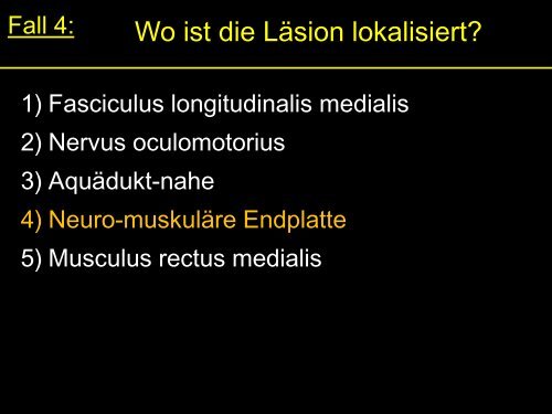 Folien - Klinik für Neurologie - Universität zu Lübeck