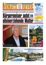 WESSIN- Sonderteil: - Monatsrevue