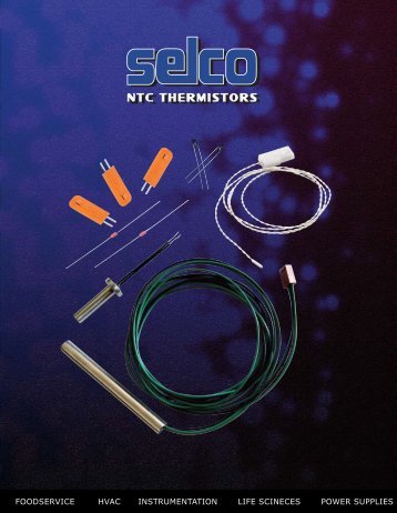 NTC Thermistors - Selco Products Company