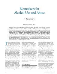 Biomarkers for Alcohol Use and Abuse - NIH Portal Maintenance