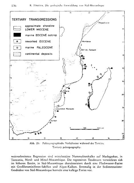 Die geologische Entwicklung von Süd-Mozambique seit der ...