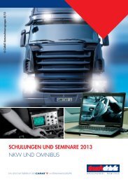 Schulung und Seminare 2013 - Autoteile Walter Schork GmbH