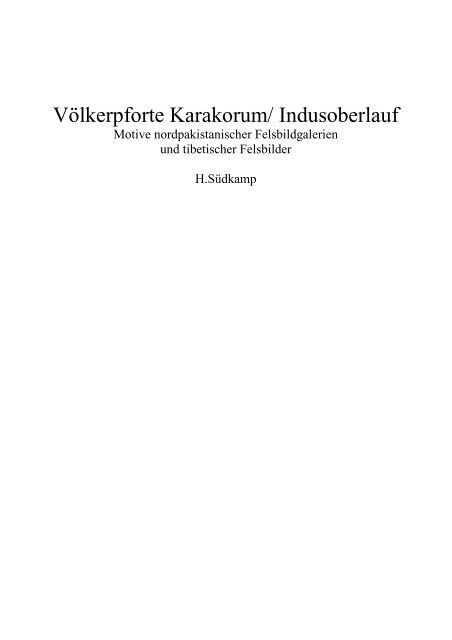 suedliche Pforte - Horst Südkamp - Kulturhistorische Studien