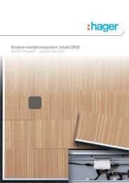 Sl Sockelleisten Installationskanal System Hager